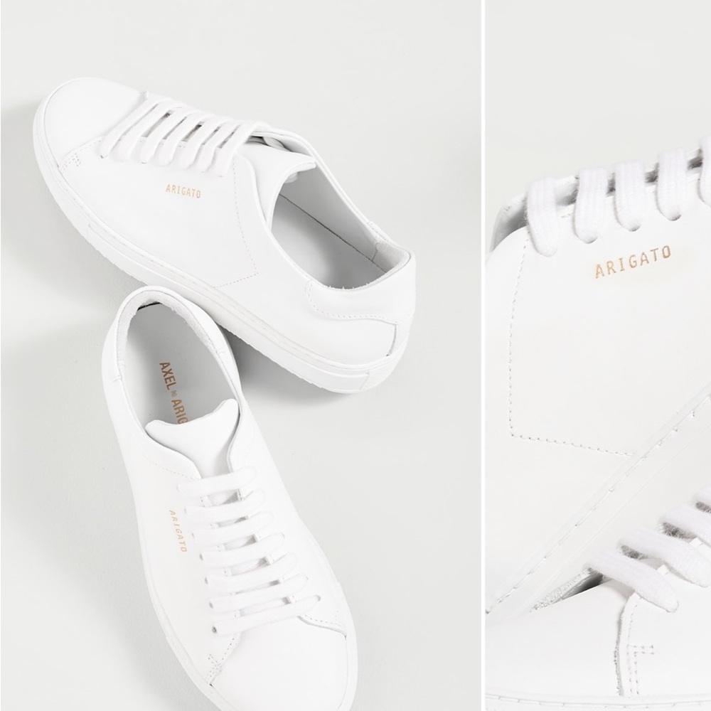 Axel Arigato Clean 90 Sneakers Size US 7.5 EU 38 in White LIKE NEW